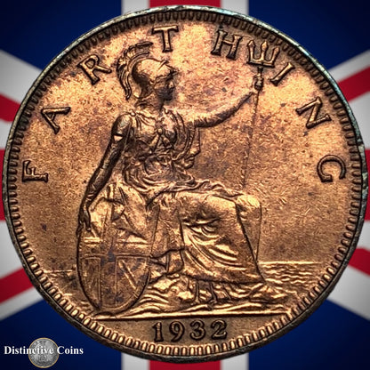Great Britain 1932 Farthing 1/4d GB4922
