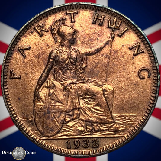 Great Britain 1932 Farthing 1/4d GB4922