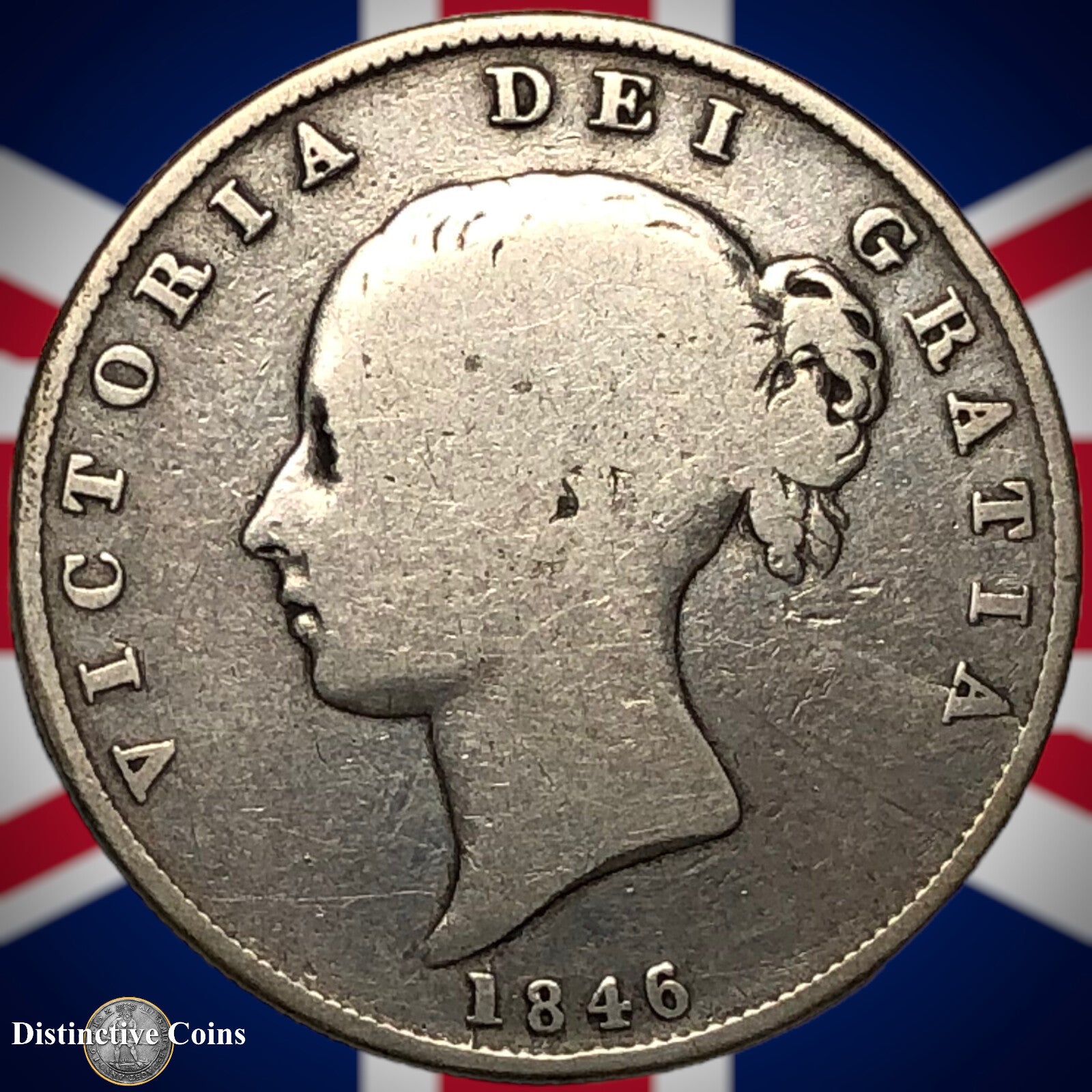 Great Britain 1846 Half Crown GB1182