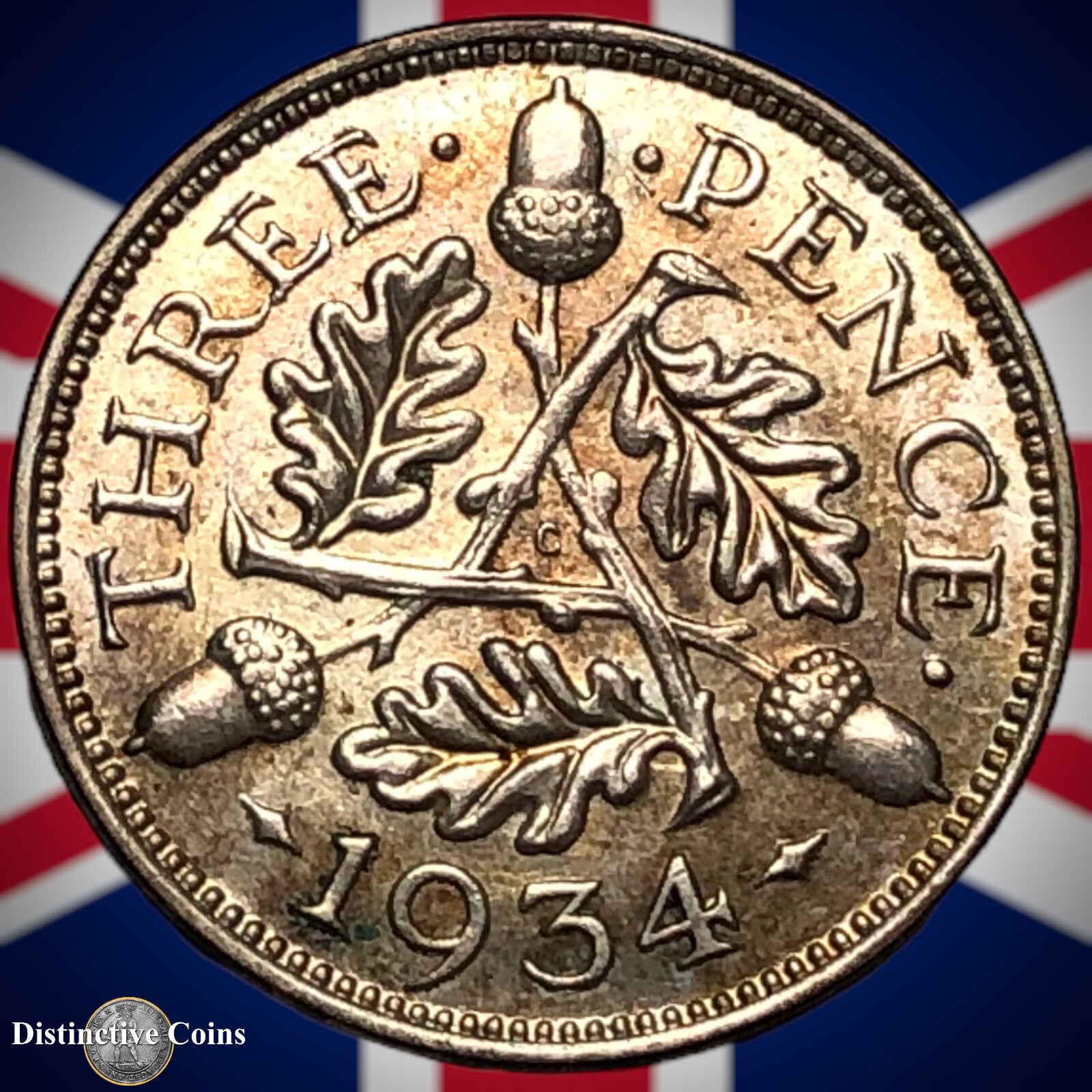 Great Britain 1934 Three Pence GB2263