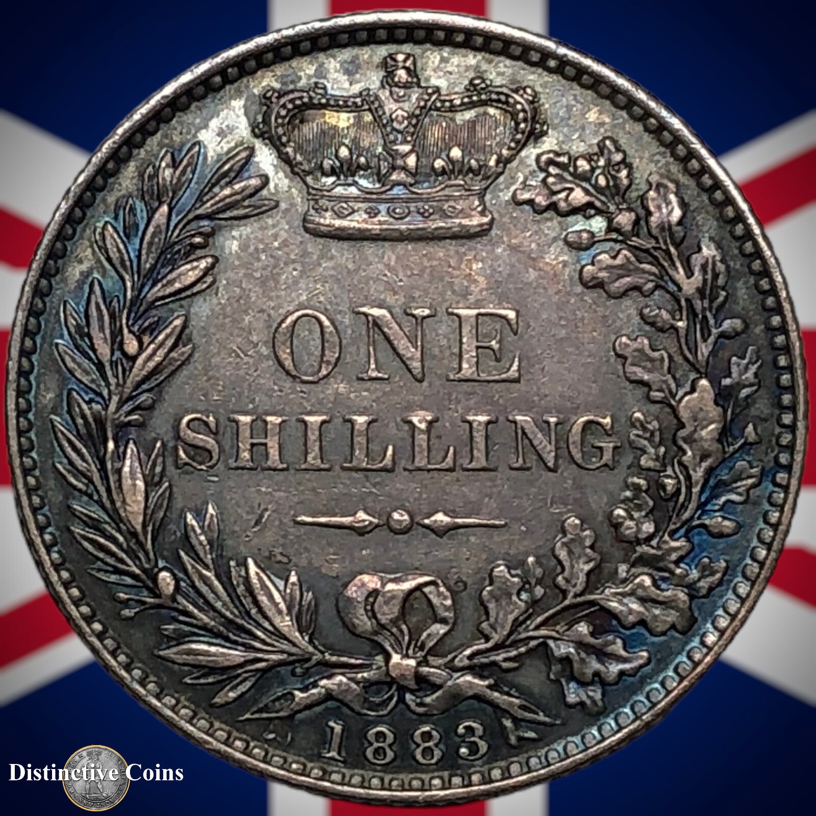 Great Britain 1883 British One Shilling GB0432