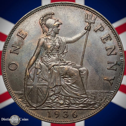 Great Britain 1936 Penny 1d GB7179
