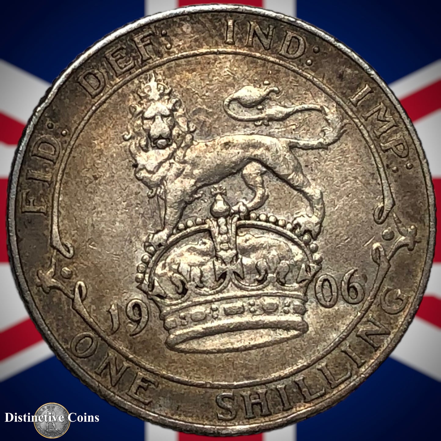 Great Britain 1906 British One Shilling GB0800