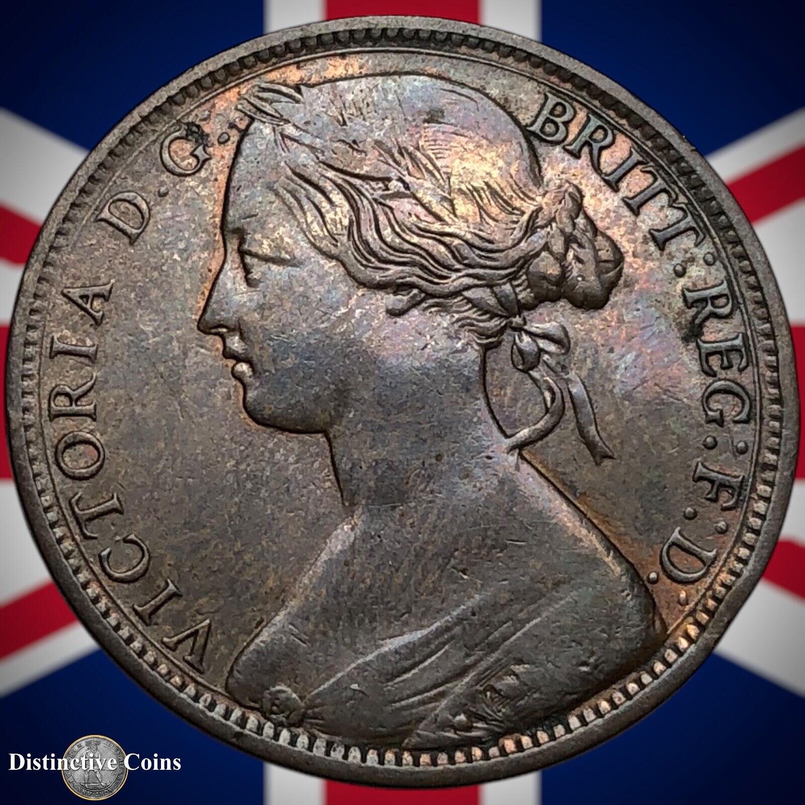 Great Britain 1862 Penny 1d GB6228