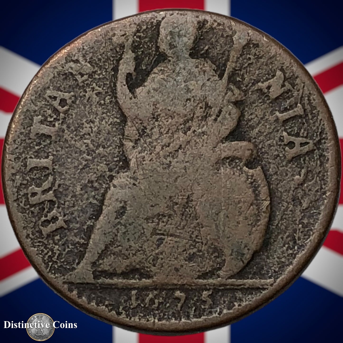 Great Britain 1675 Farthing 1/4d GB3147