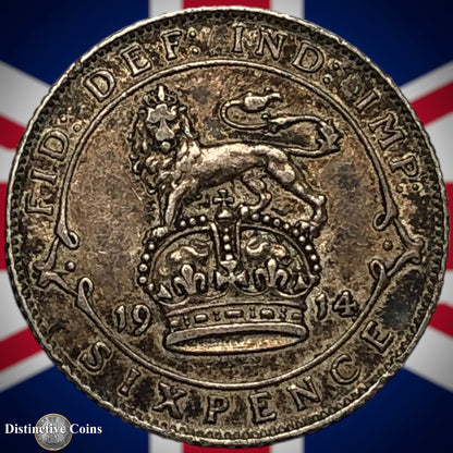 Great Britain 1914 Six Pence GB1581