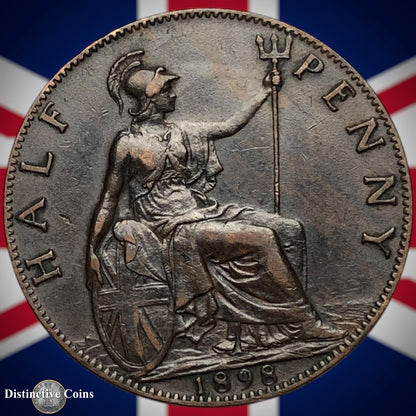 Great Britain 1898 Half Penny 1/2d GB5733