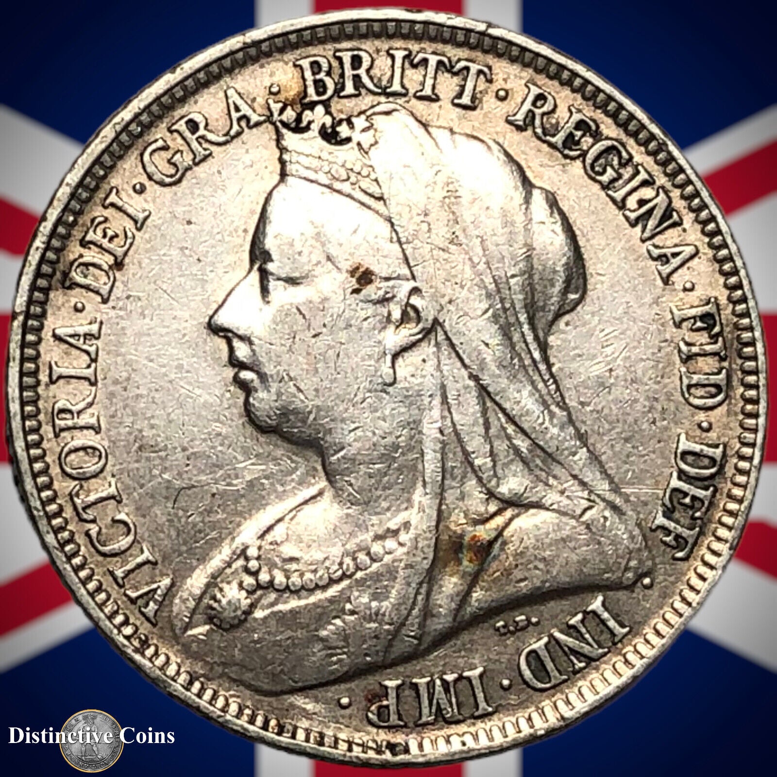 Great Britain 1895 British One Shilling GB0635