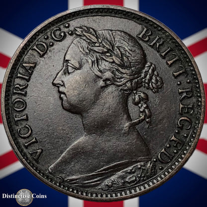 Great Britain 1886 Farthing 1/4d GB4198