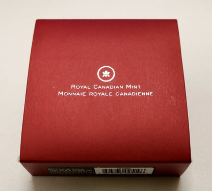 Canada 2013 $15 Lunar Lotus Year of Snake   B135