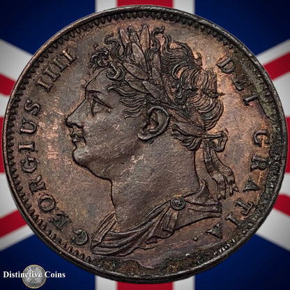 Great Britain 1825 Farthing 1/4d GB3298