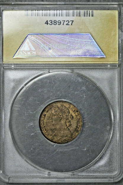 Great Britain 1892 Farthing ANACS MS 62 RB Better Date S571