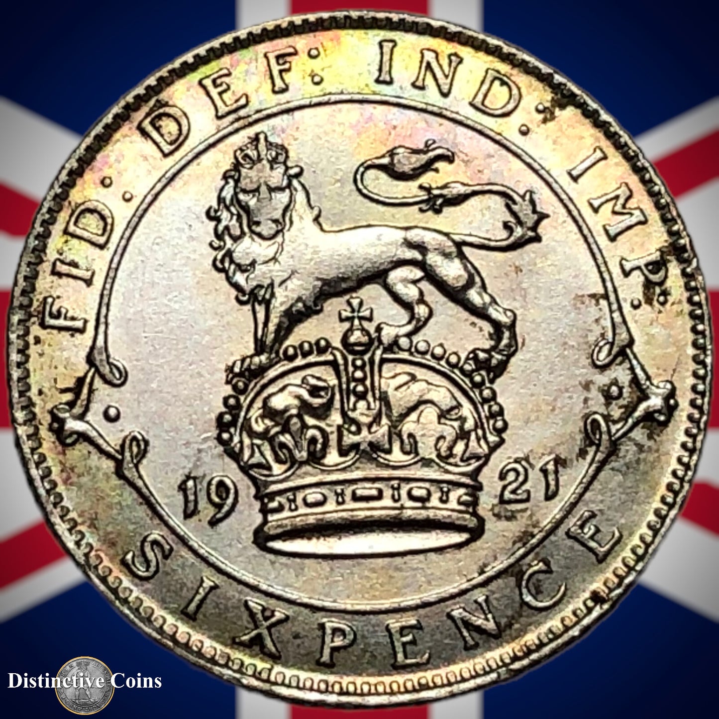 Great Britain 1921 Six Pence GB1647