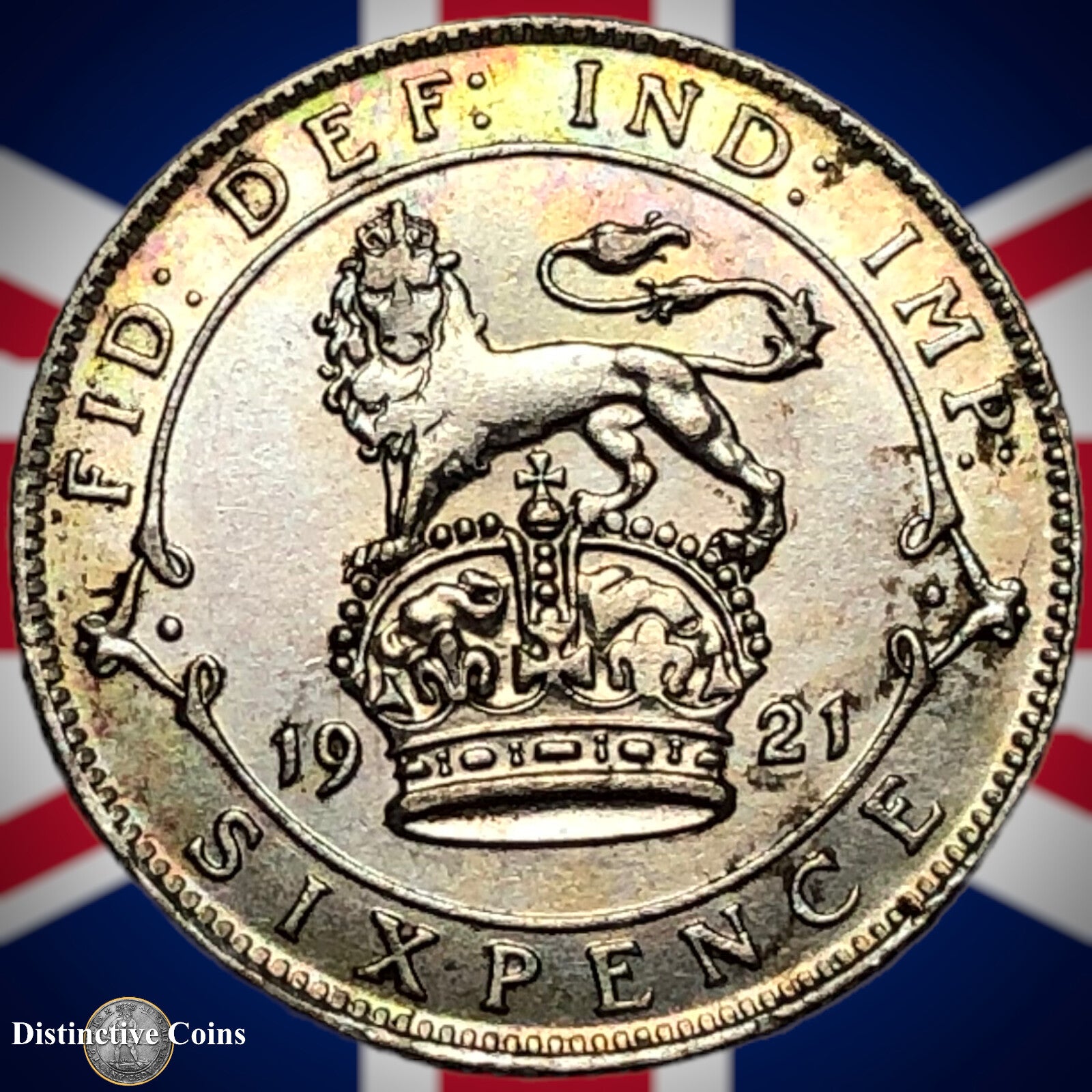 Great Britain 1921 Six Pence GB1647