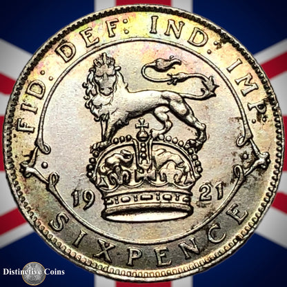 Great Britain 1921 Six Pence GB1647