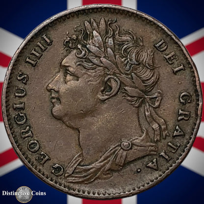 Great Britain 1825 Farthing 1/4d GB3283