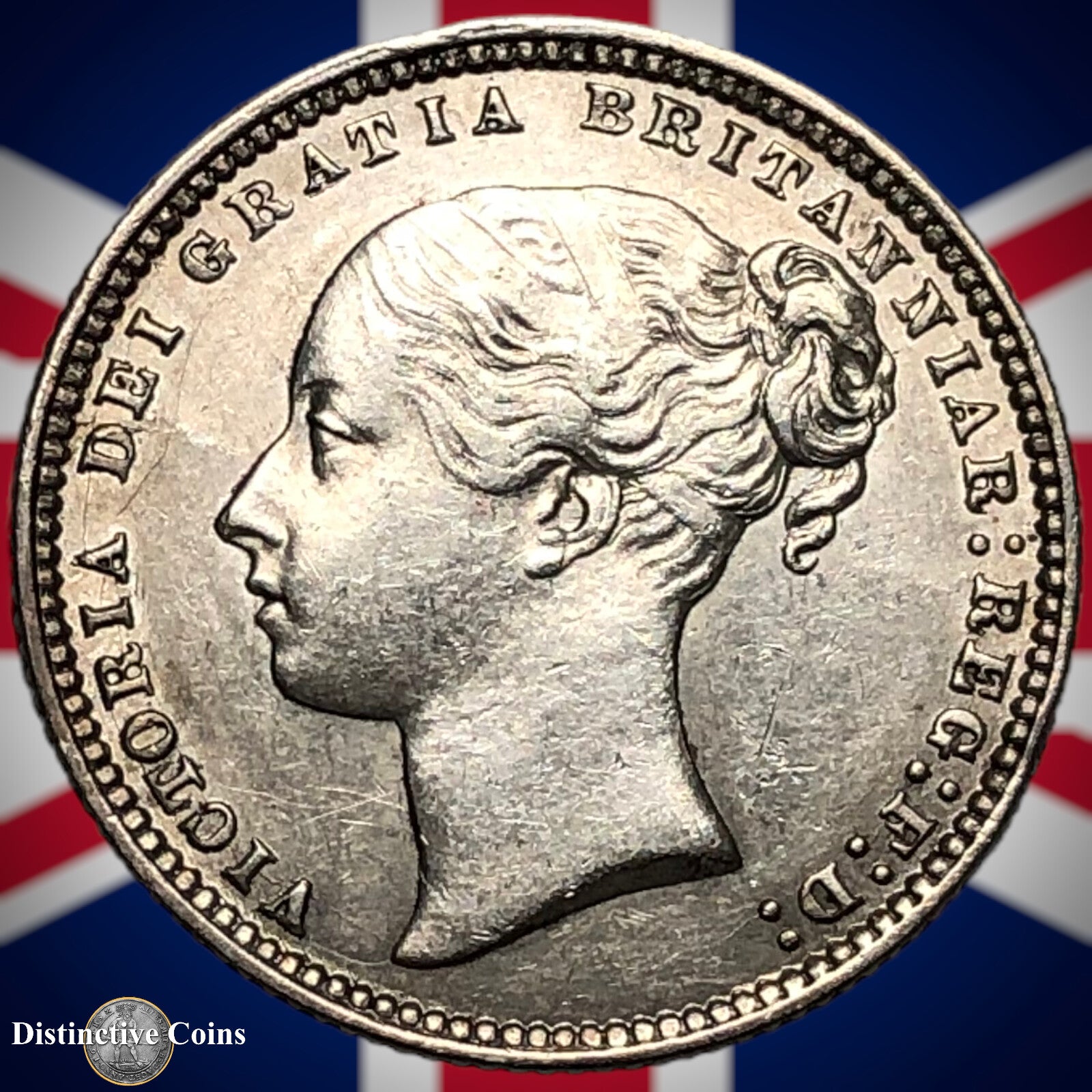 Great Britain 1873 British One Shilling GB0341