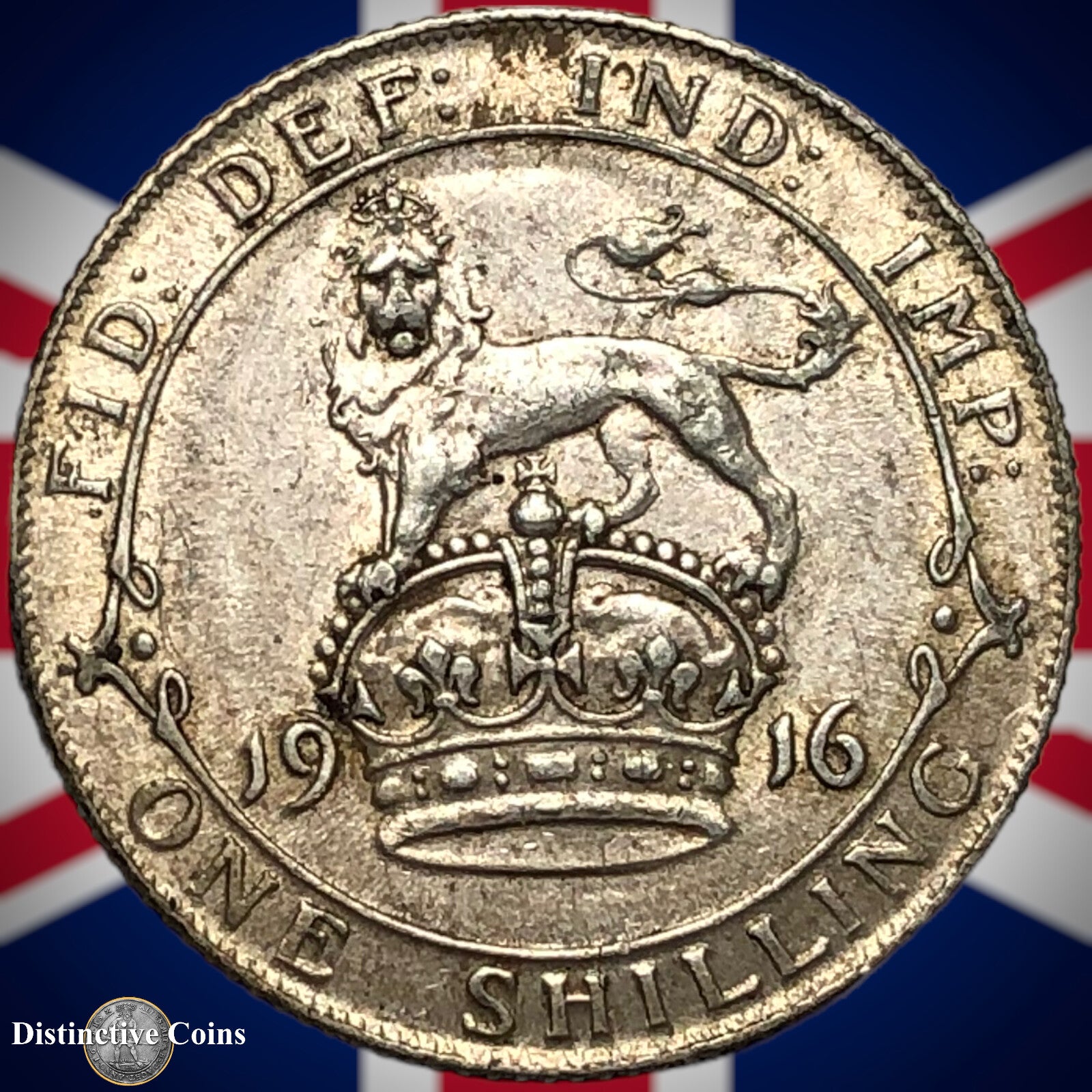 Great Britain 1916 One Shilling GB0979