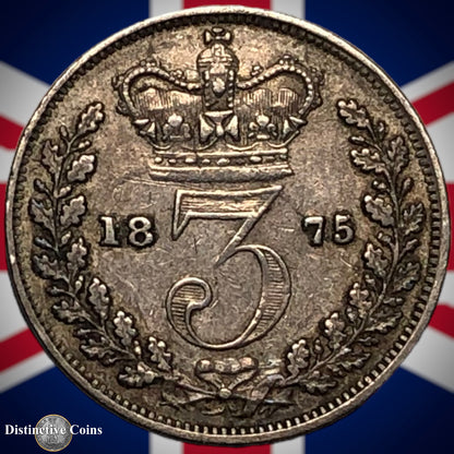 Great Britain 1875 Three Pence GB1874