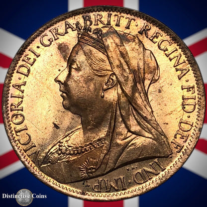 Great Britain 1901 Penny 1d GB6659