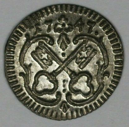 Regensburg 1747 Pfennig Nice UNC   A2754