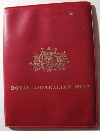 1970 Australia 6 Pc. Coinage Design Set in Wallet  