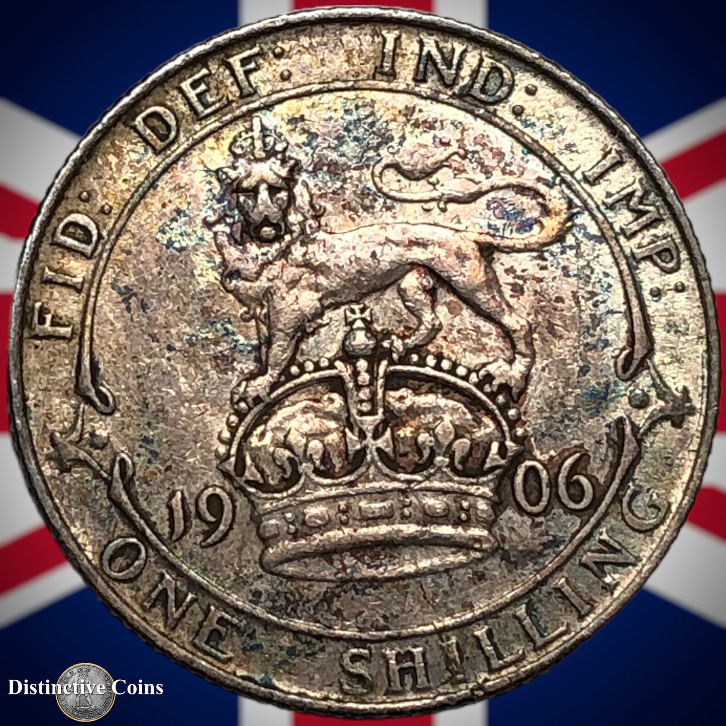 Great Britain 1906 British One Shilling GB0820