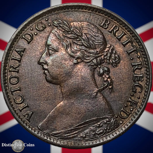 Great Britain 1886 Farthing 1/4d GB4221