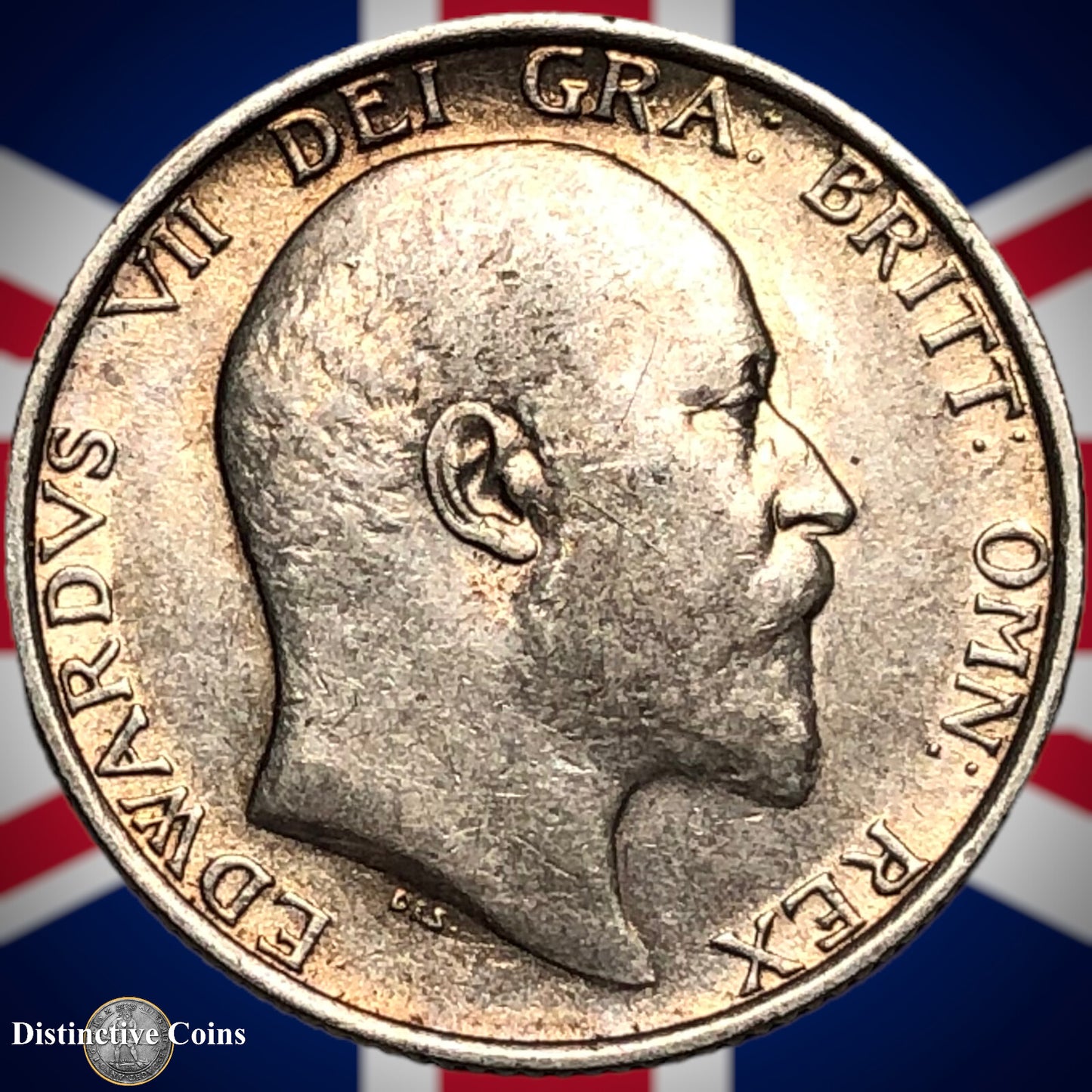 Great Britain 1907 British One Shilling GB0847