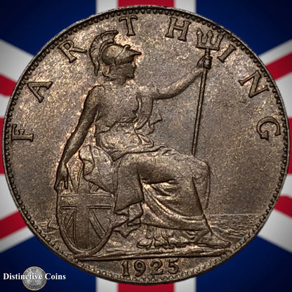 Great Britain 1925 Farthing 1/4d GB4808