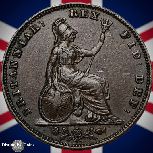 Great Britain 1835 Farthing 1/4d GB3378