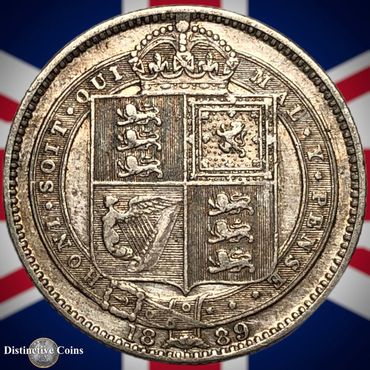 Great Britain 1889 British One Shilling GB0550
