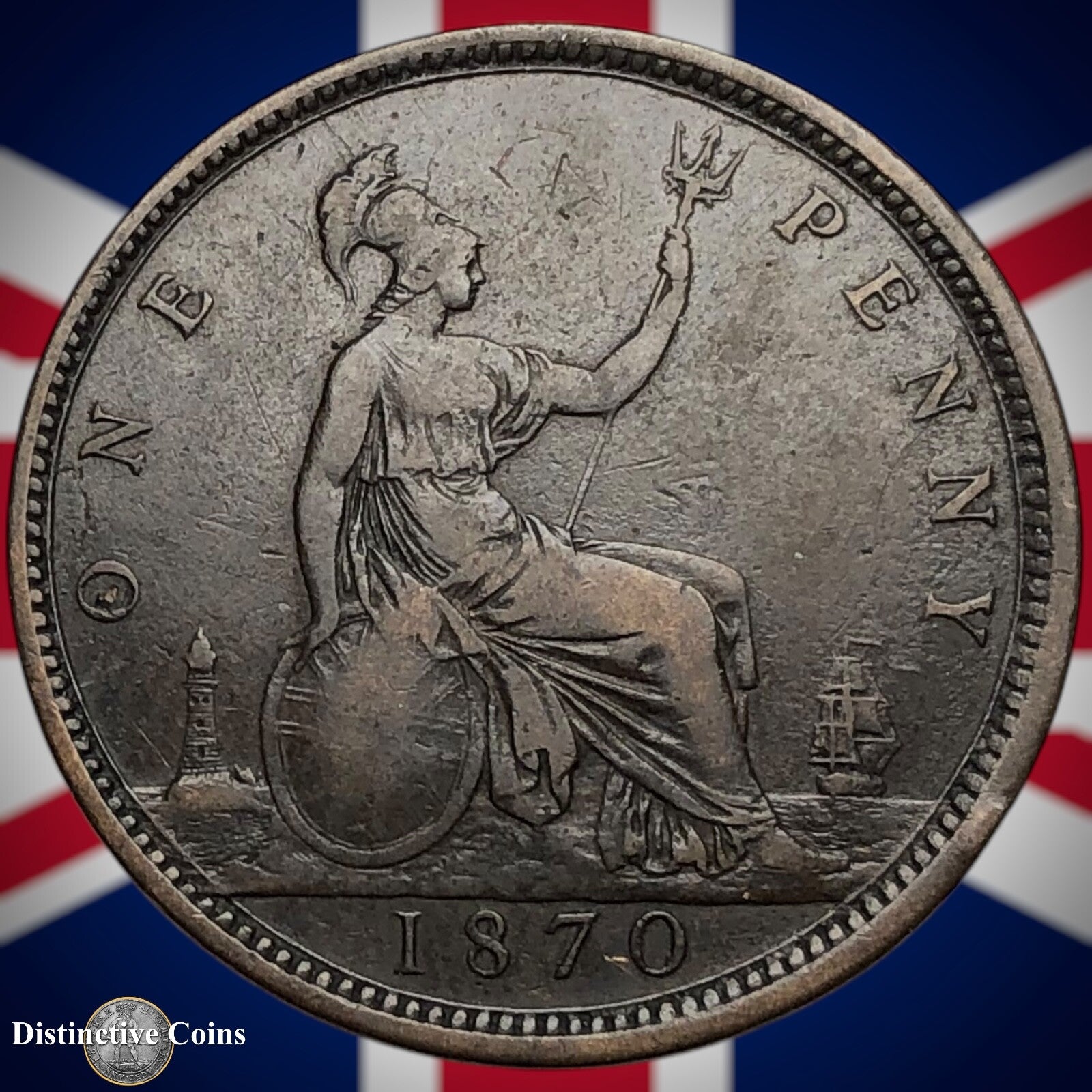 Great Britain 1870 Penny 1d GB6311