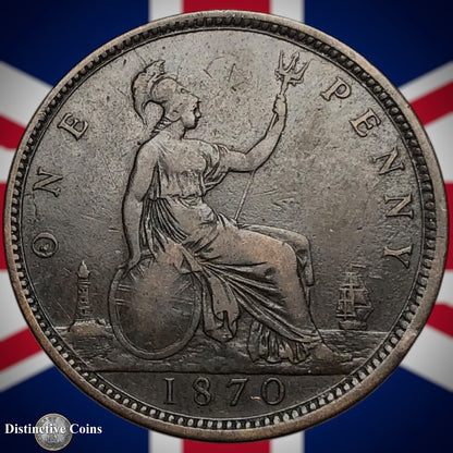 Great Britain 1870 Penny 1d GB6311