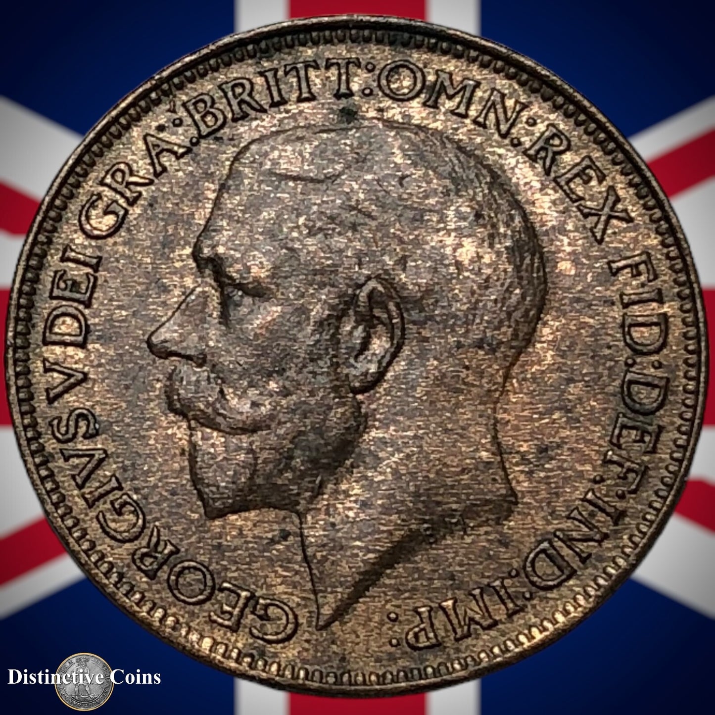 Great Britain 1924 Farthing 1/4d GB4807