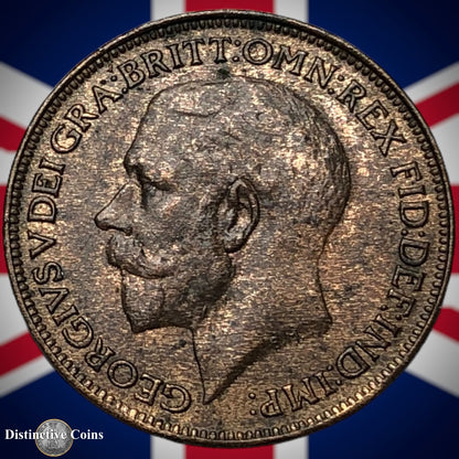 Great Britain 1924 Farthing 1/4d GB4807