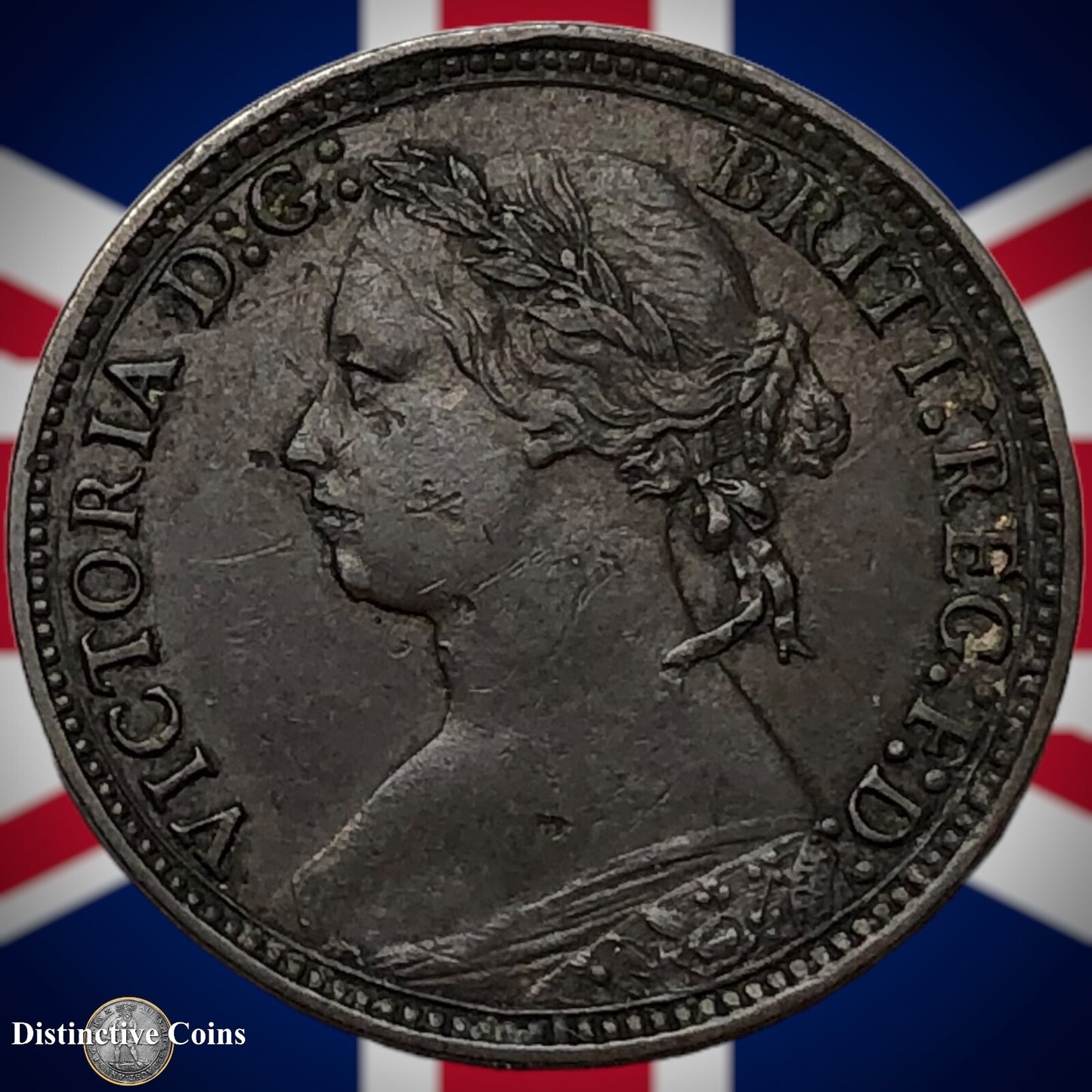 Great Britain 1878 Farthing 1/4d GB3784