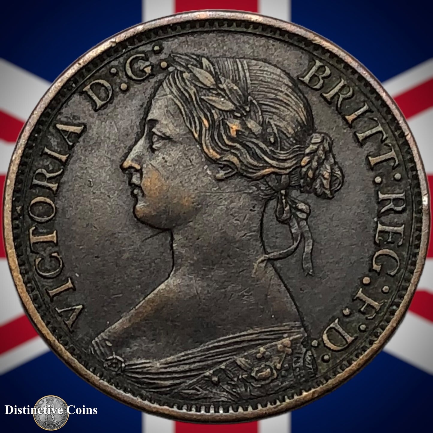 Great Britain 1866 Farthing 1/4d GB3586