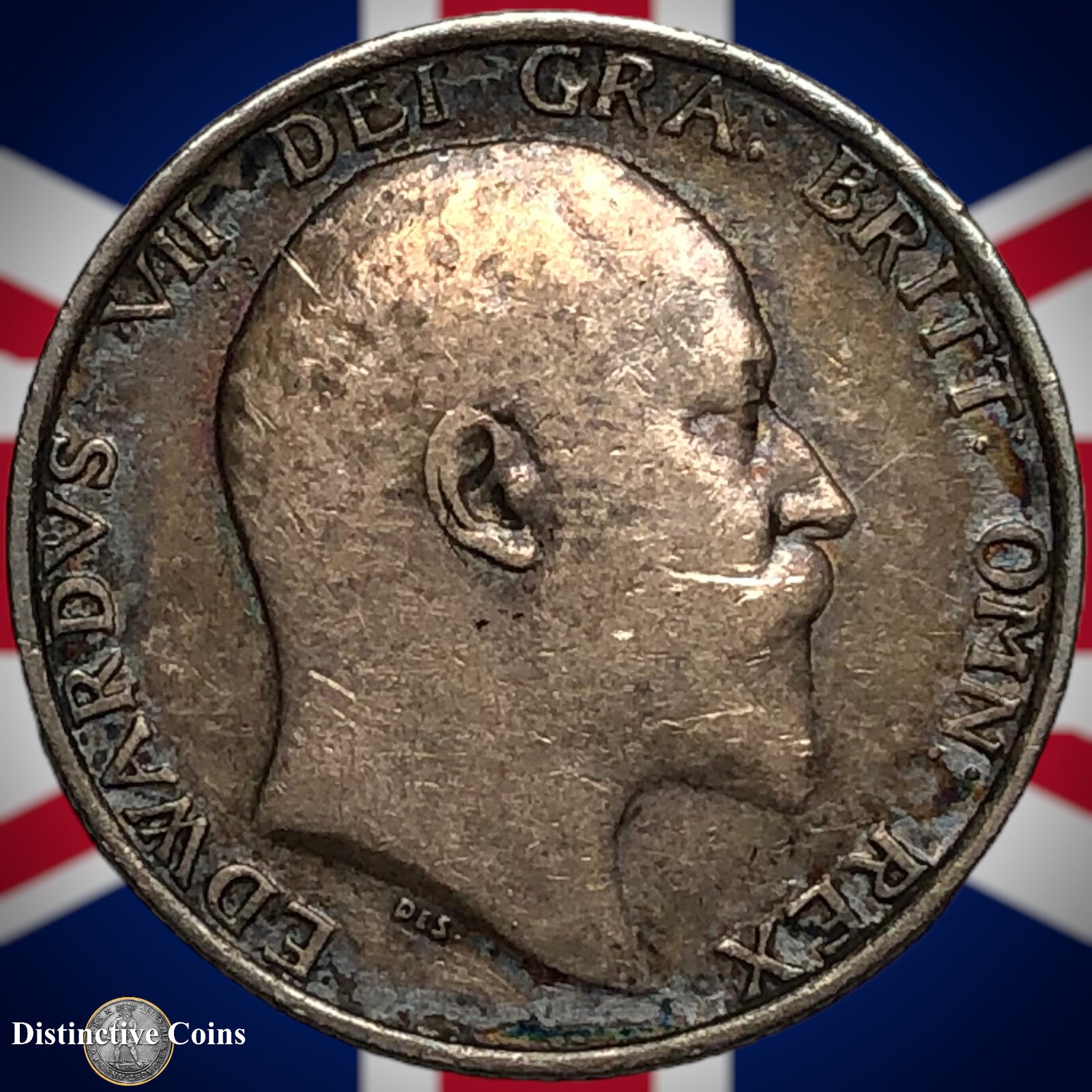 Great Britain 1910 British One Shilling GB0875