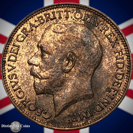 Great Britain 1924 Farthing 1/4d GB4789