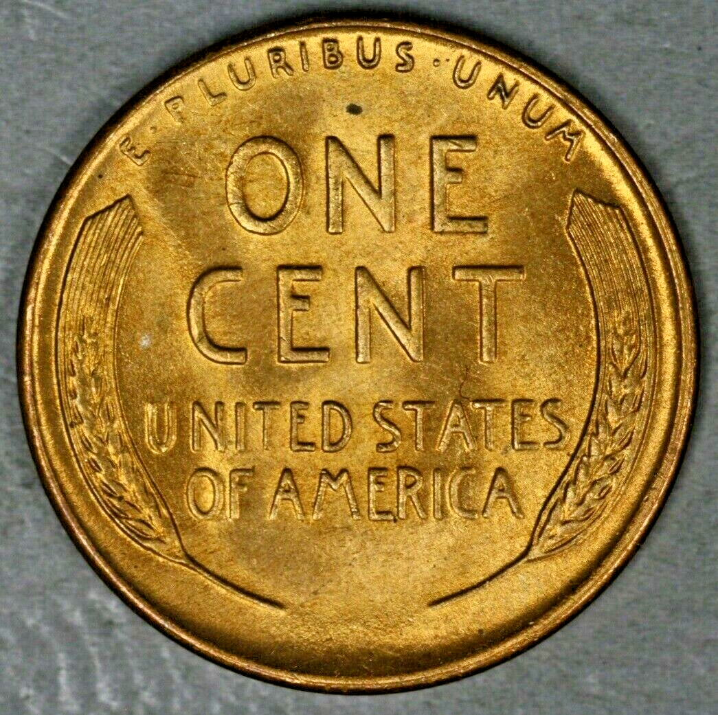 US 1944 S Lincoln Wheat Penny Nice Red Grade  A2920