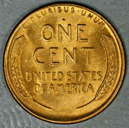 US 1944 S Lincoln Wheat Penny Nice Red Grade  A2920