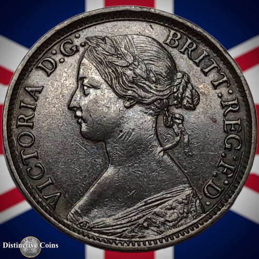 Great Britain 1862 Farthing 1/4d GB3502