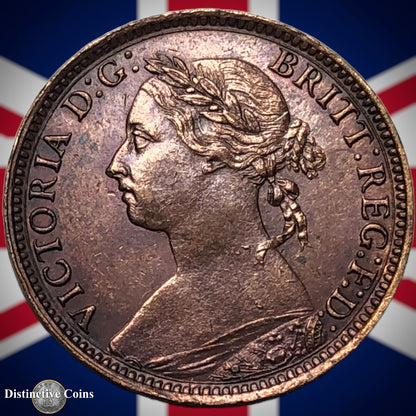 Great Britain 1886 Farthing 1/4d GB4233