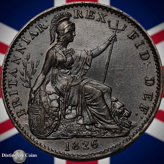 Great Britain 1826 Farthing 1/4d GB3331