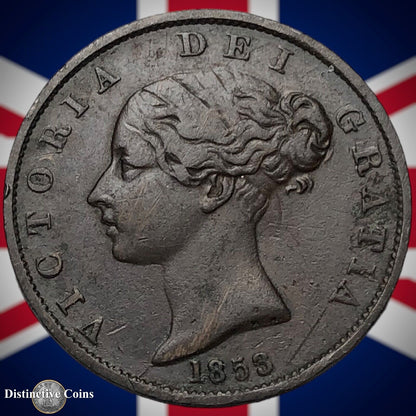 Great Britain 1853 Half Penny 1/2d GB5256