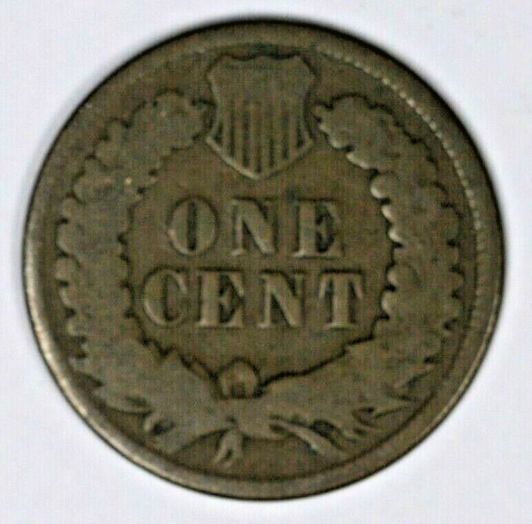 US 1875 Indian Head Penny Pitting  A2846