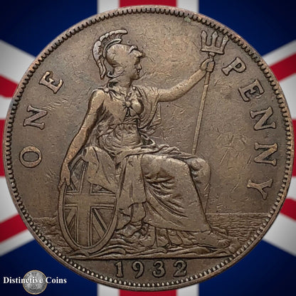 Great Britain 1932 Penny 1d GB7133