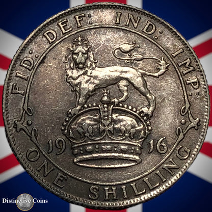 Great Britain 1916 One Shilling GB0974