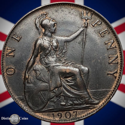 Great Britain 1907 Penny 1d GB6690